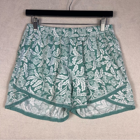 Garnet Hill MEDIUM Pajama Set Organic Cotton Cottagecore Floral - Picture 7 of 10